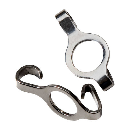 Flache Haken für Kinnkette