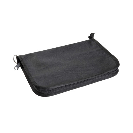 Schwarze Dokumententasche