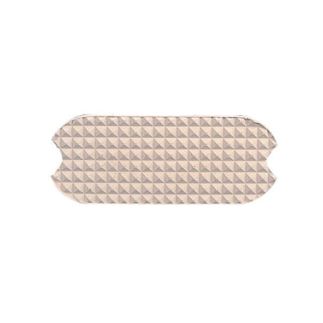 Weiße Sohlen für Messersteigbügel