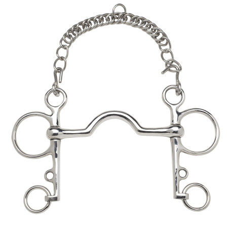 Pelham-Gebiss Feeling gerade ausgeprägte Zungenfreiheit