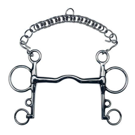 Pelham-Gebiss Feeling gerade Zungenfreiheit