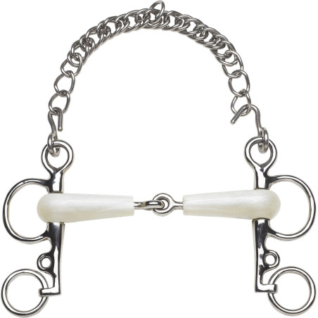 Pelham-Gebiss Feeling gebrochen flexi kurze Schenkel