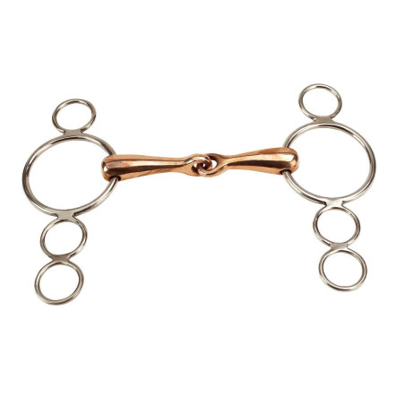 Verstellbares Gebiss Feeling 4 Ringe Kupfer