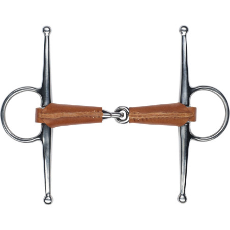 Nadelgebiss mit lederummanteltem Feeling