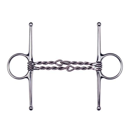 Nadelgebiss Feeling doppelte gedrehte Mundstücke