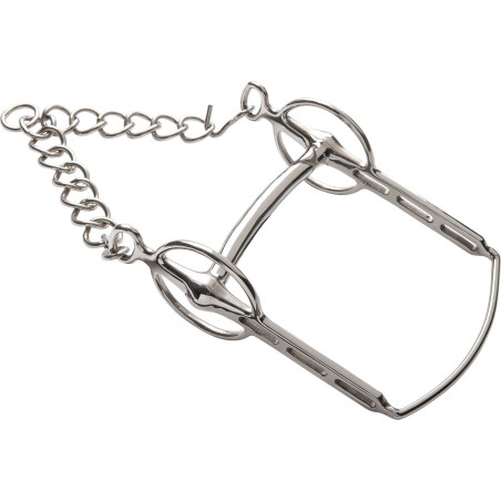 Liverpool-Gebiss Feeling, gerade, gebogen mit Barrette