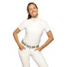 Damen-Poloshirt Victore GEM kurzarm - Weiß