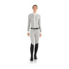 Ego7 Turnier-Poloshirt Damen langarm - Eisgrau