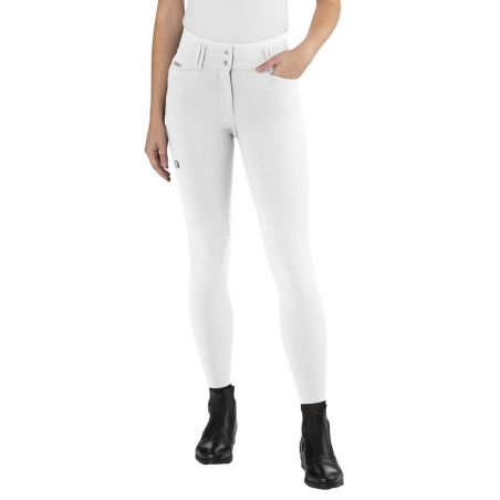 Damenreithose mit hoher Taille Ego7 Jumping CA V-Cut