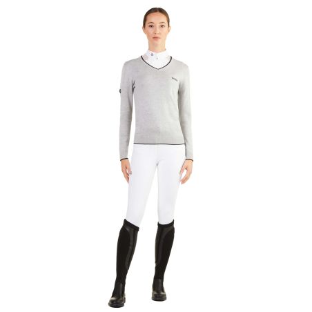 Ego7 Damenpullover mit V-Ausschnitt Vic