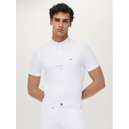 Turnierpolo Alex Tommy Hilfiger Equestrian Herren, kurzärmelig