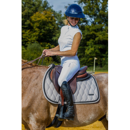 Ärmelloses Turnier-Poloshirt Equithème Judith Damen