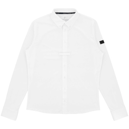 Turnierpolo langarm Equithème Milan Herren