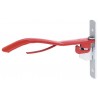 Wandklappbarer Sattelhalter Covalliero - Rot