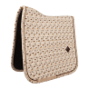 Sattelpad Velvet Horse Printing Dressur Kentucky - Beige