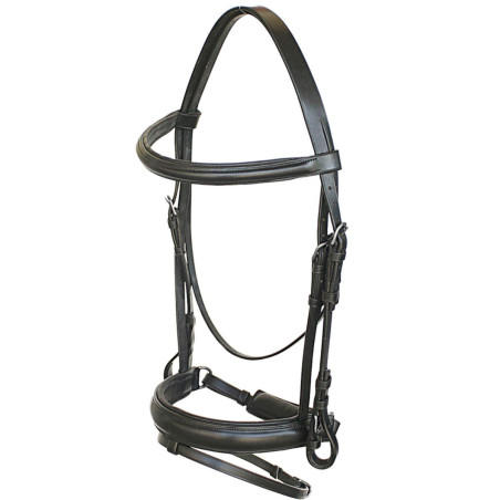 Daslö Trensenzaum deutsches Modell mit Edelstahlschnallen