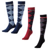 Tattini Socken Schottenmuster - Blau