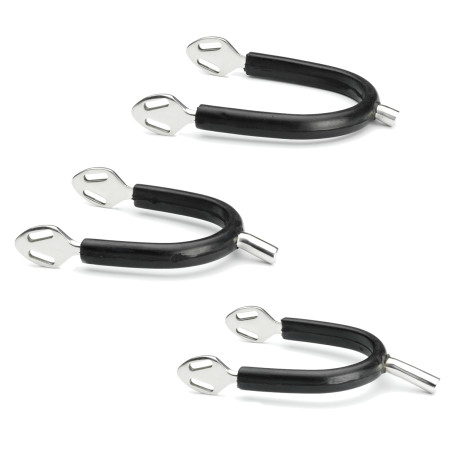 Tattini Damen-Sporen, gerade und aus Gummi