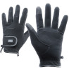 Tattini-Handschuhe aus Lycra/Wildleder - Schwarz