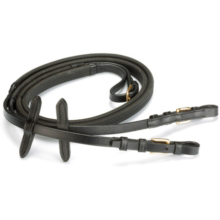 Daslö-Gummizügel mit Edelstahlschnallen