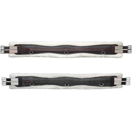 Tattini Neopren-Gurt mit Lammfell und Elastik