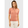 Damen-Poloshirt Harcour Bethanie - Rosa Morgenröte