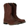 Westernstiefel Horze Cassidy aus Leder - Braun