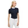 Kurzarm-Turnierpolo Selma Tommy Hilfiger Equestrian Damen - Wüstenhimmel