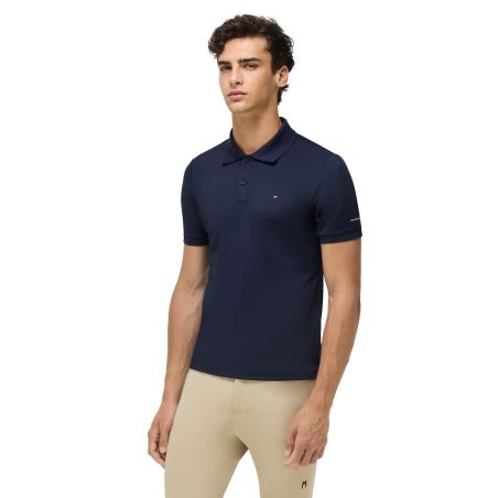 Tommy Hilfiger Equestrian Herren Poloshirt mit kurzen Ärmeln