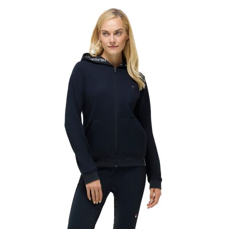 Damen-Kapuzen-Sweatjacke Beverly Tommy Hilfiger Equestrian