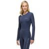 Langarm Sunguard T‑Shirt Adel Tommy Hilfiger Equestrian Damen - Verwaschenes Indigo
