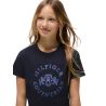 Kurzarm-T-Shirt Tommy Hilfiger Equestrian Pasadena Young Rider - Wüstenhimmel