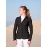 Turnierjacke Le Sabotier Georgette Damen - Schwarz