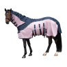 HKM Comfort Rain Fliegendecke - Dunkelblau / Rosa