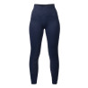 Damen-Leggings HKM Mesh II mit Vollbesatz aus Silikon - Tiefblau