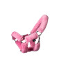 HKM Halfter mit Kunstfell Hobby Horse - Pink