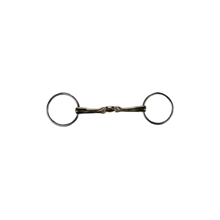 Doppelt gebrochenes Gebiss HKM Pro Balance 14 mm