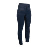 HKM-Reithose Pearl City Damen mit Vollbesatz aus Silikon - Tiefblau