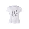 Damen-T-Shirt HKM Elements kurzarm - Weiß