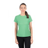 Damen-T-Shirt HKM Sporty Mesh mit kurzen Ärmeln - Grün