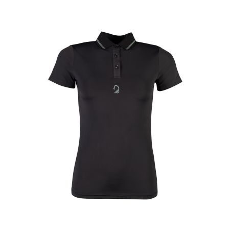 Damen-Kurzarm-Poloshirt Laura Garrelli Limone