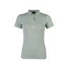 Damen-Kurzarm-Poloshirt Laura Garrelli Limone - Salbei