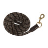 Longierleine Lauria Garrelli Limone mit Karabiner - Schwarz