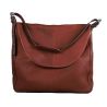 Antares Umhängetasche aus Milano-Leder - Haselnuss