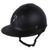 Antares Origin Helm Referenz Eclipse Visierschild Swarovski - Schwarz / schwarzes Leder