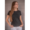Damen-T-Shirt Pénélope Techflo - Schwarz