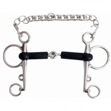 Pelham-Gebiss Gummi T de T