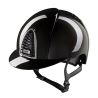 Kep Cromo 2.0 Helm Shine Schwarz mit Standard-Visier - Kinnriemen schwarz