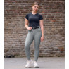 Reithose ELT Comfort Ride Glam Damen - Chromgrau