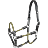 Waldhausen-Nevada-Halfter - Schwarz / Grün